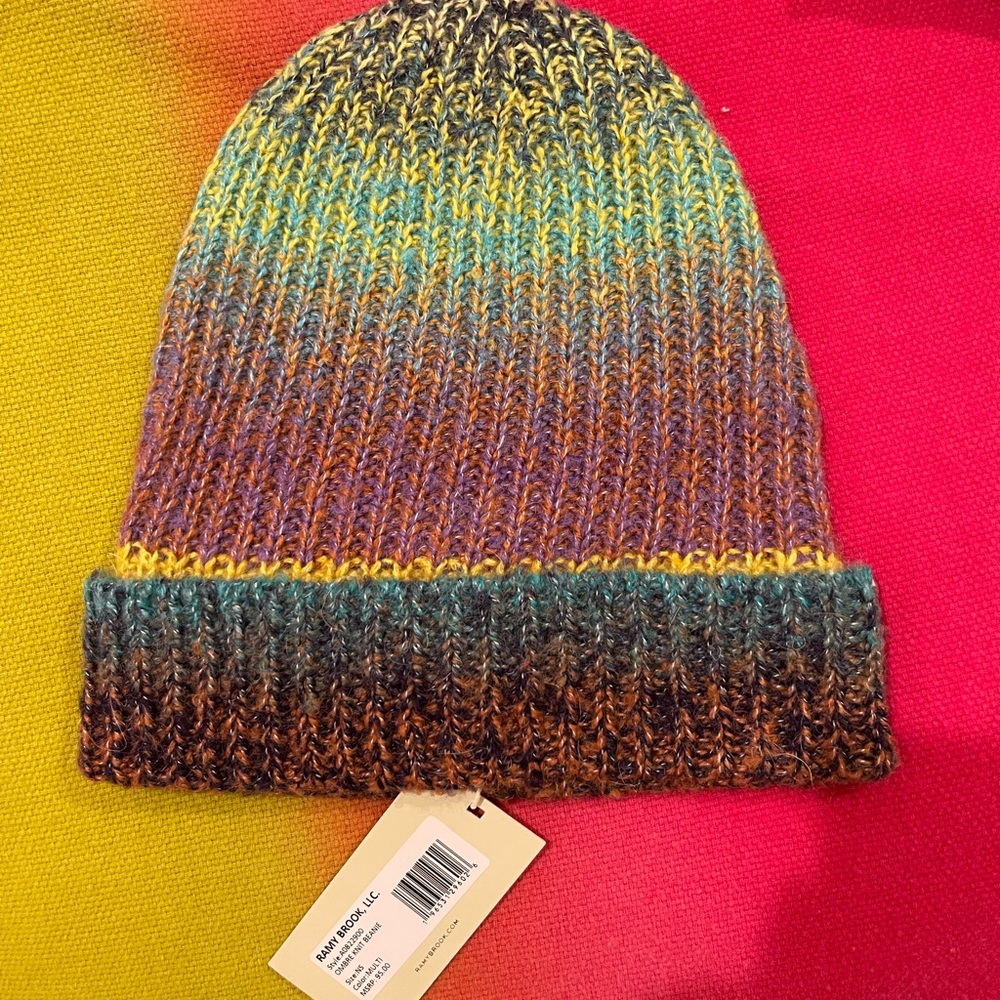 Ramy Brook Multi Colored Beanie